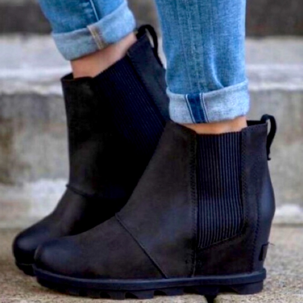 Sorel Joan of Arctic II Wedge Black 7.5